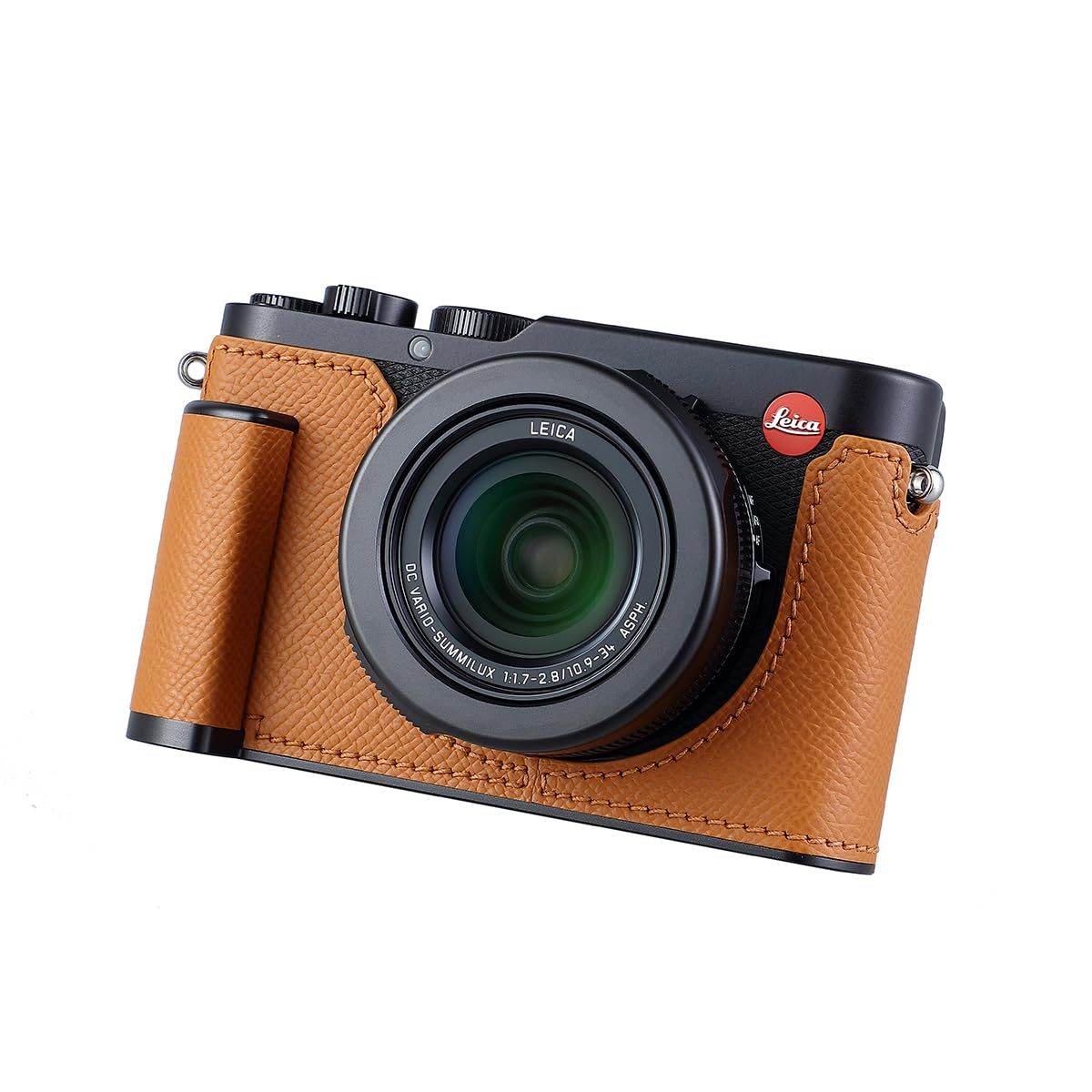 新品 SIUTATDSH カメラハーフケース Leica D-LUX 8用、ビンテージ