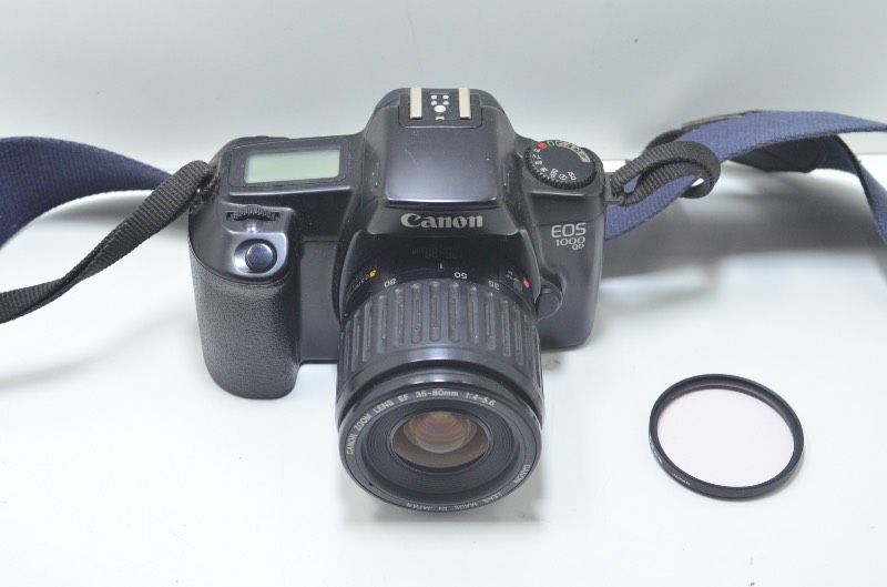 CanonEOS1000QDフィルムカメラ 80-20035-80mmレンズ付き 送料無料】 キヤノン Canon EOS 1000QD フィルム一眼レフカメラ EF35