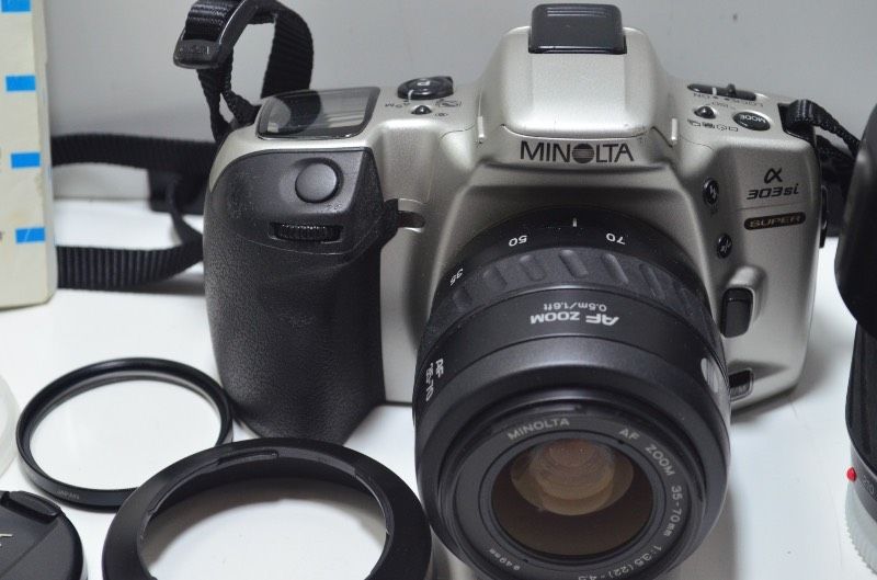 ○ 【送料無料】 ミノルタ MINOLTA α303si SUPER 一眼レフフィルム