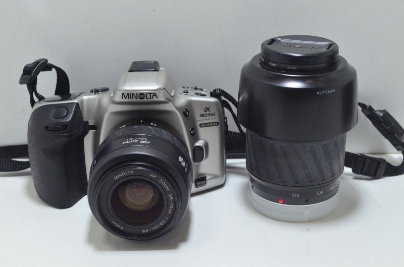 送料無料】 ミノルタ MINOLTA α303si SUPER 一眼レフフィルムカメラ AF