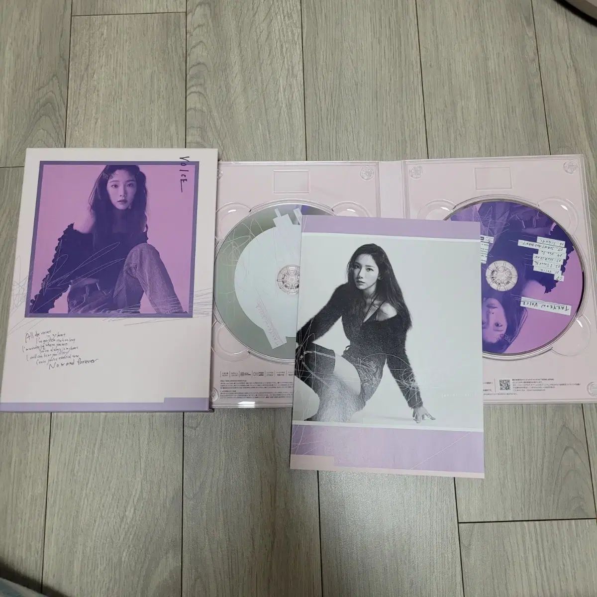 少女時代 テヨン トレカ 12枚 テヨン(TAEYEON) VOICE アルバム(+DVD フォトブック) 通常初回盤