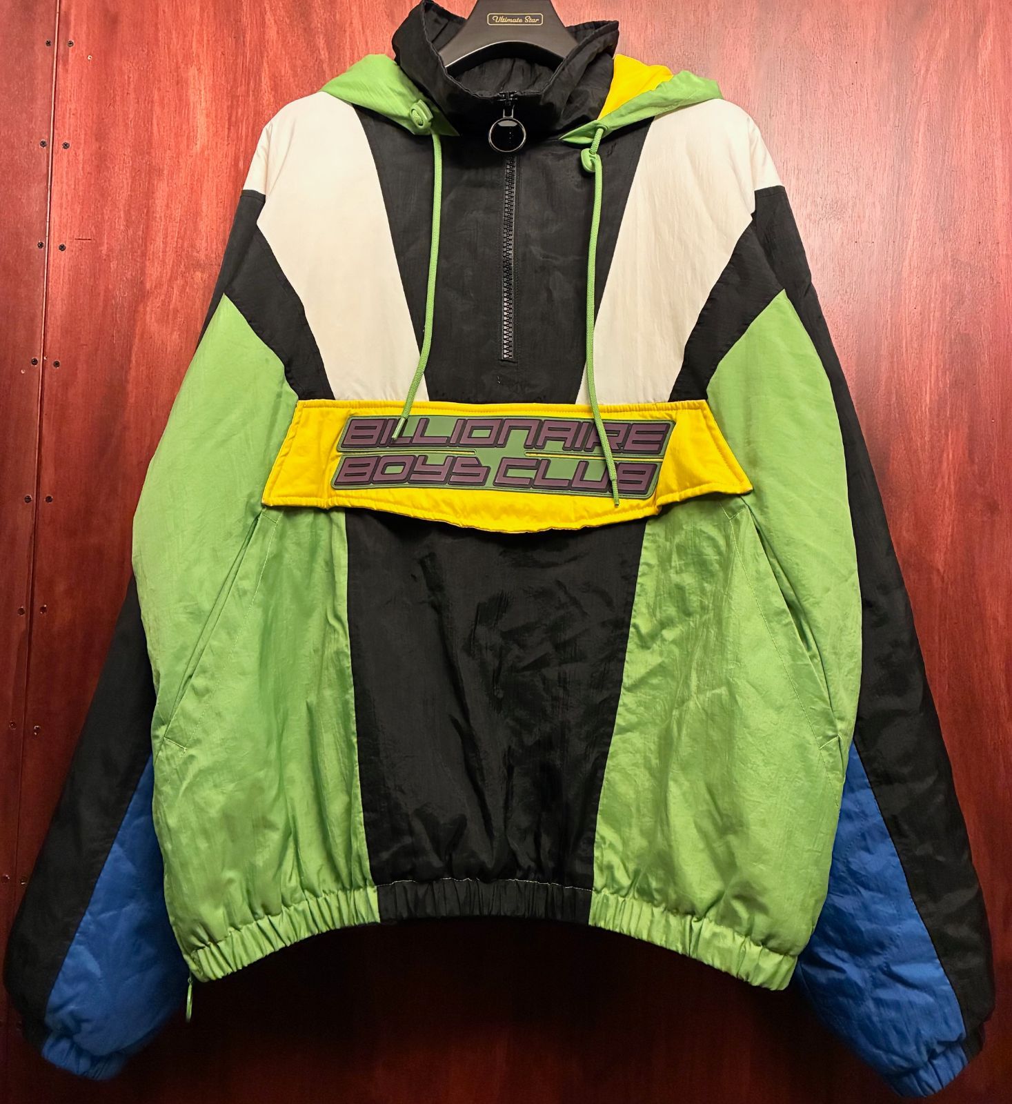 △訳あり商品△ レア BILLIONAIRE BOYS CLUB 中綿入り ハーフジップ 