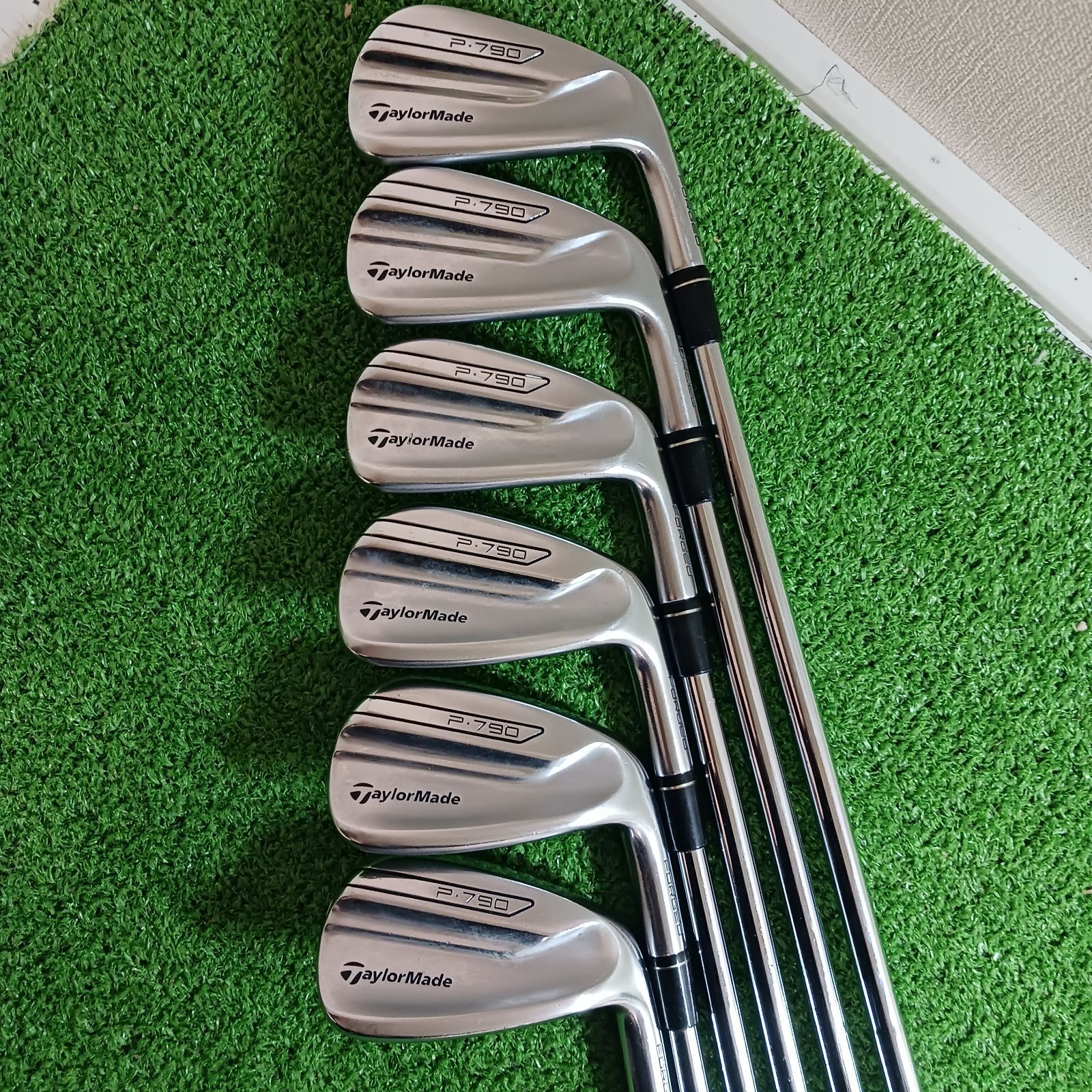 【良品】テーラーメイド P790 2017 メンズアイアンセット 6本 S 良品】大人気モデル テーラーメイド P790 メンズアイアンセット 6本 S