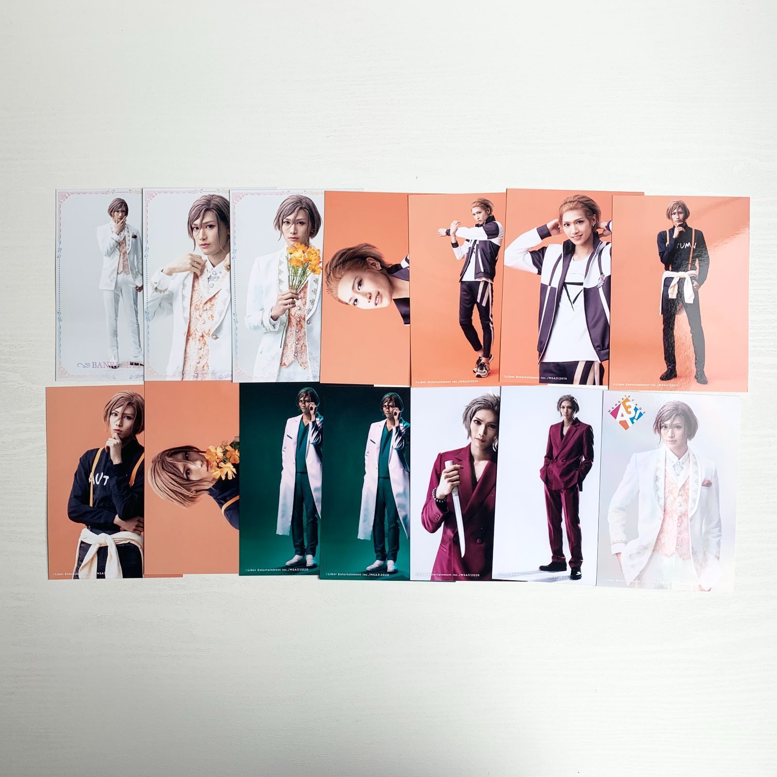 水江建太 摂津万里 エーステ A3！ ブロマイド セット A3! エーステ