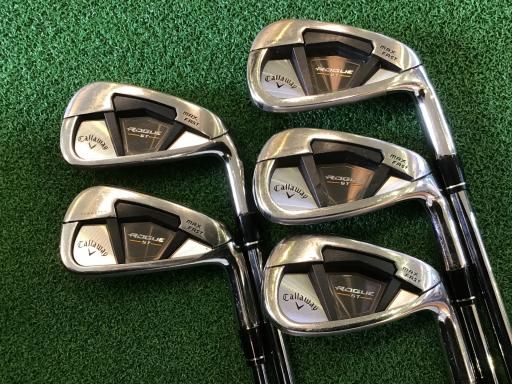 中古】 キャロウェイ ROGUE ST MAX FAST 5S アイアンセット IR NS PRO