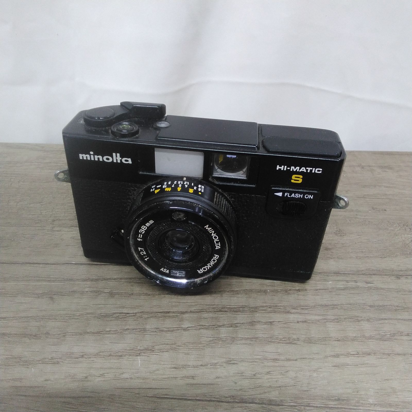 ミノルタ コンパクトフィルムカメラ HI-MATIC MINOLTA S ジャンク品