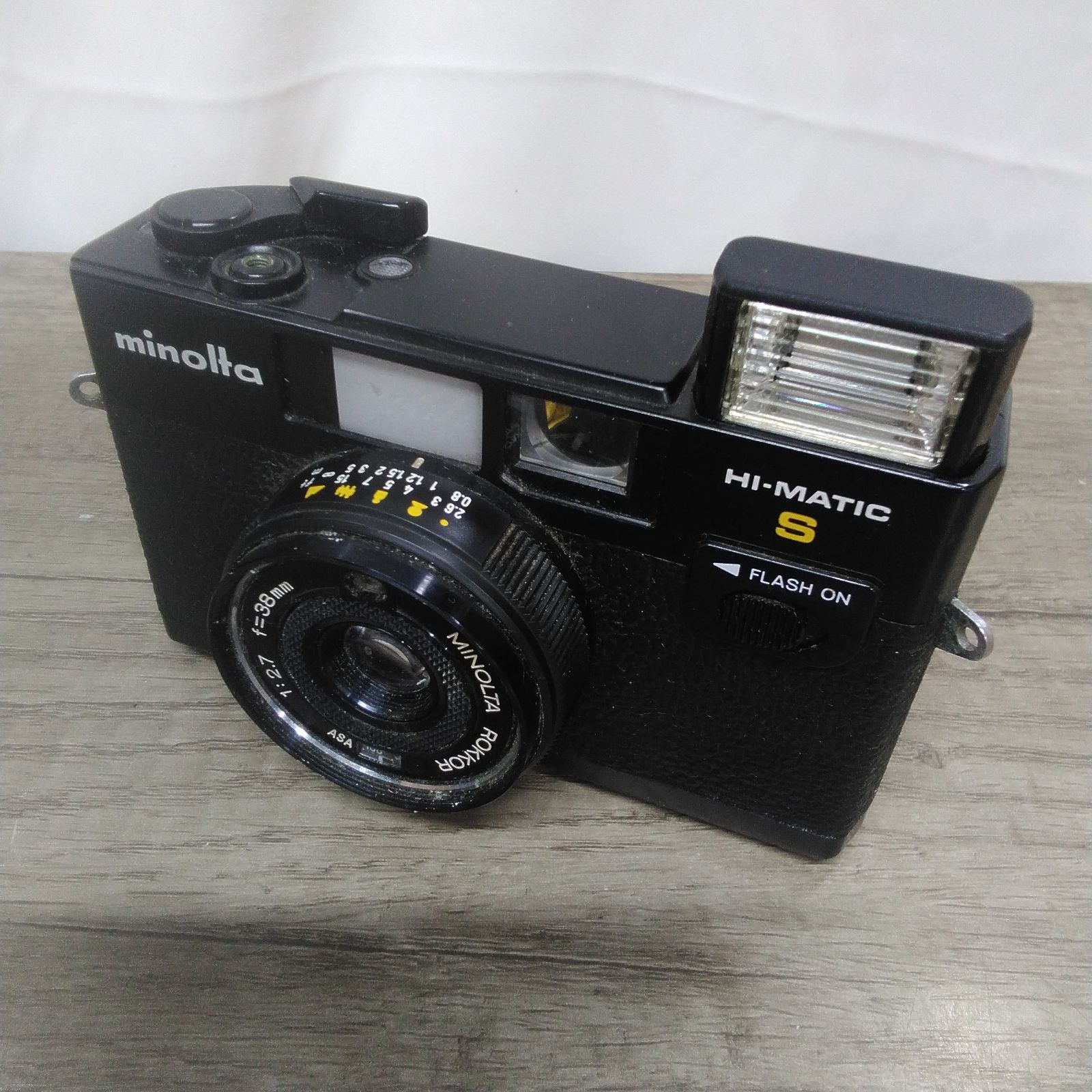 ミノルタ コンパクトフィルムカメラ HI-MATIC MINOLTA S ジャンク品