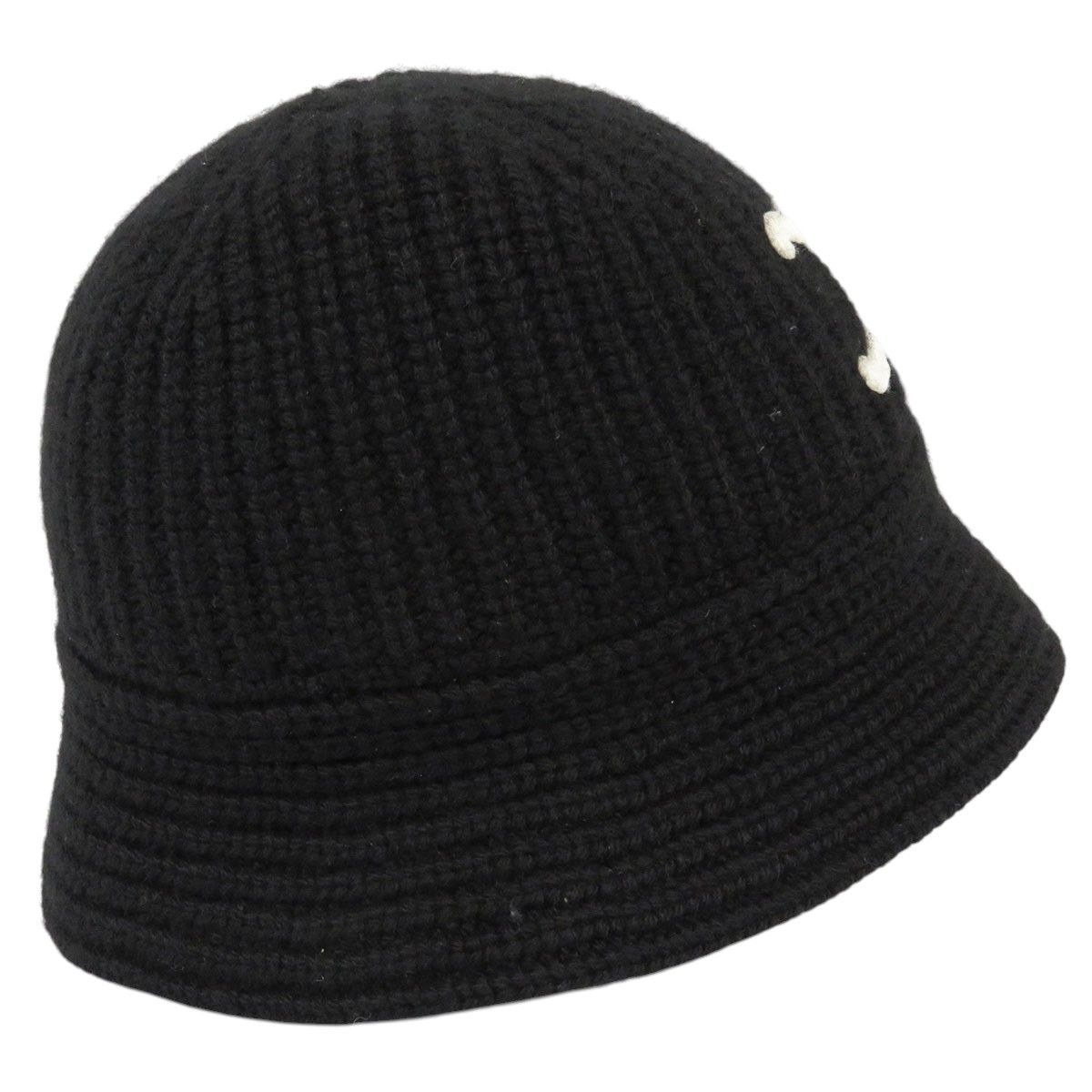 セリーヌ トリオンフ クロシェ カシミヤ バケットハット 2A80T384D