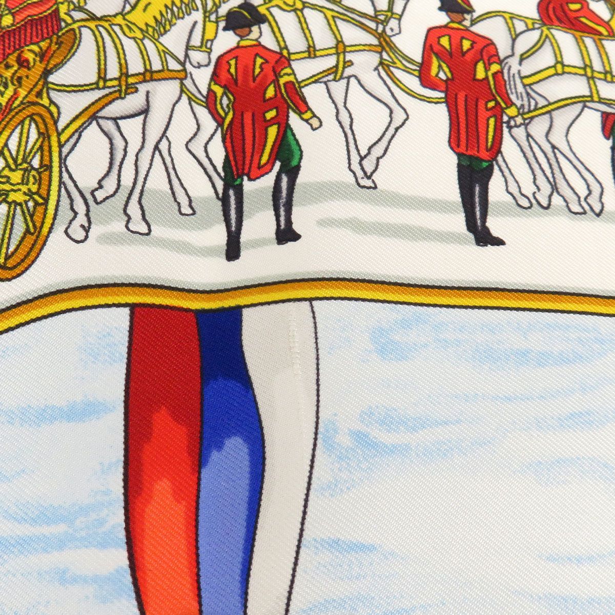 エルメス カレ 90 GRAND CORTEGE A MOSCOU モスクワ大行進 ユニ