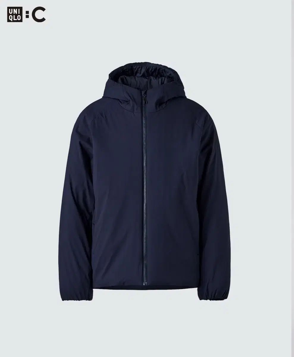 XL ユニクロ PUFFTECH パーカ ネイビー