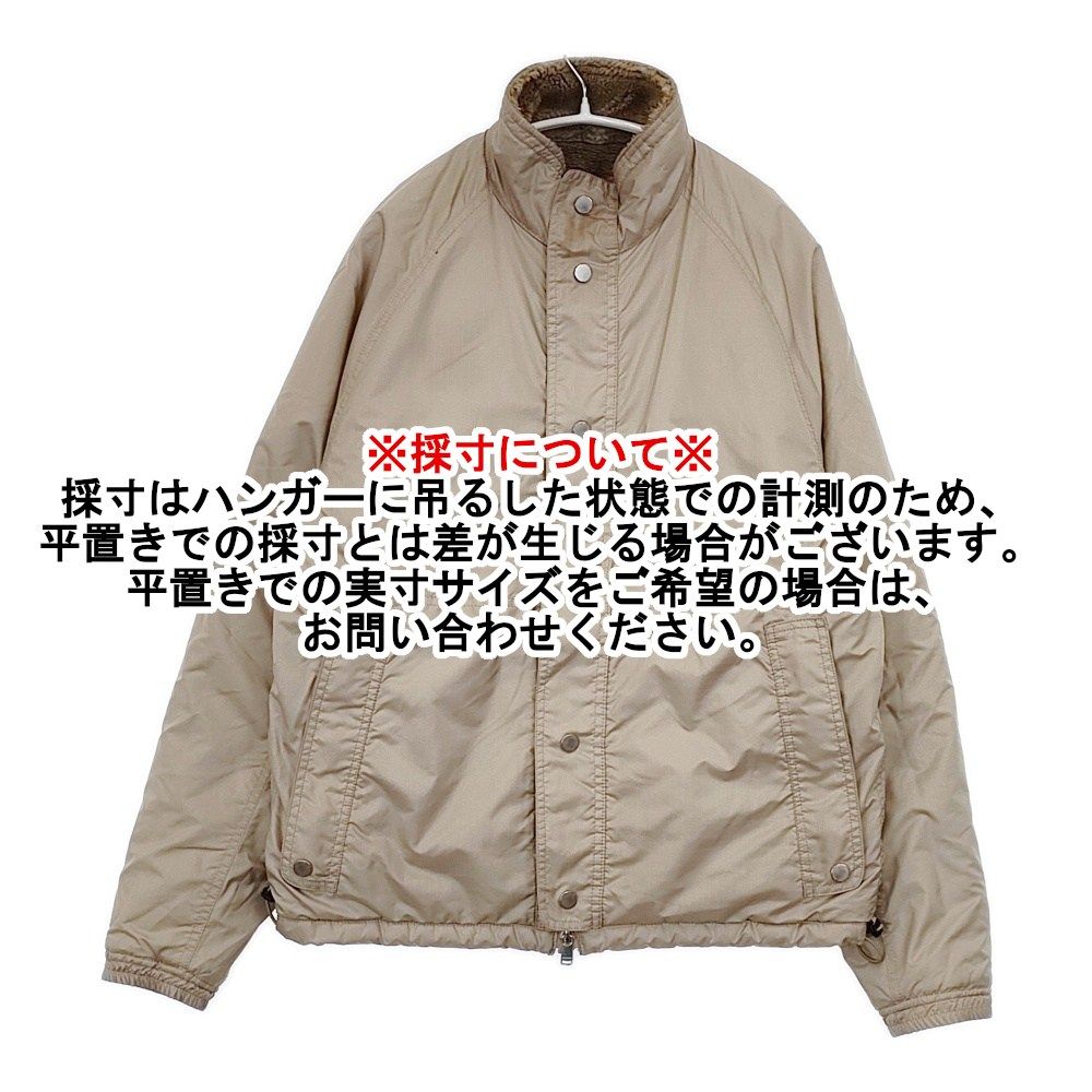 nonnative NN-JU3612 EPR 2WAY JKT A/PILE WITH POLY RIPSTOP DICROS dew 定価97680円 リバーシブル ジャケット ベージュ メンズ ノンネイティブ【中古】5-1230T△ nonnative NN-JU3612 EPR 2WAY JKT A/PILE WITH POLY RIPSTOP DICROS