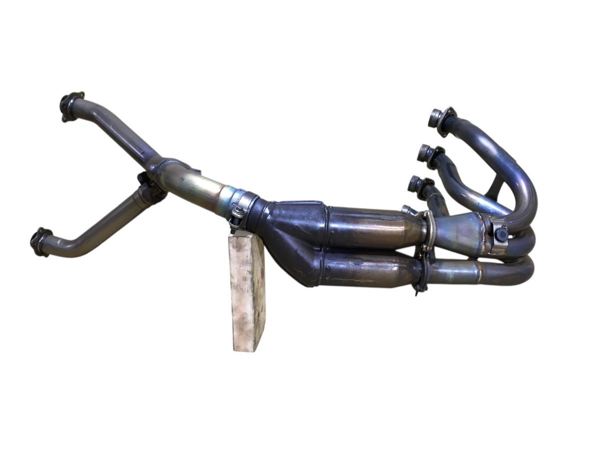 Kawasaki ZX-10R ZXT00D 06-07 エキゾーストパイプ 純正 チタン