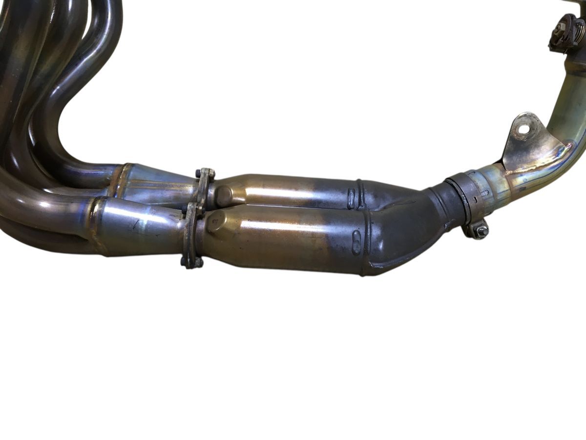 Kawasaki ZX-10R ZXT00D 06-07 エキゾーストパイプ 純正 チタン