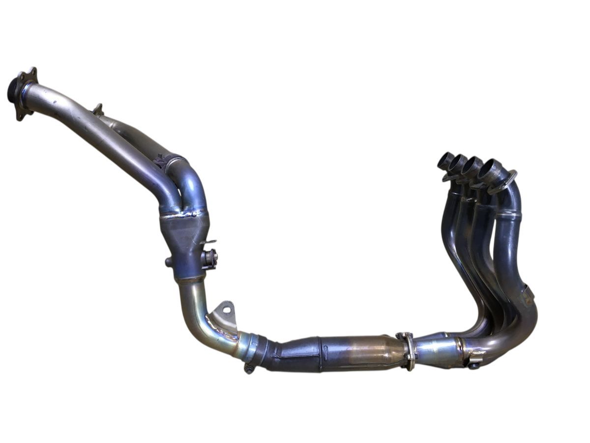 Kawasaki ZX-10R ZXT00D 06-07 エキゾーストパイプ 純正 チタン