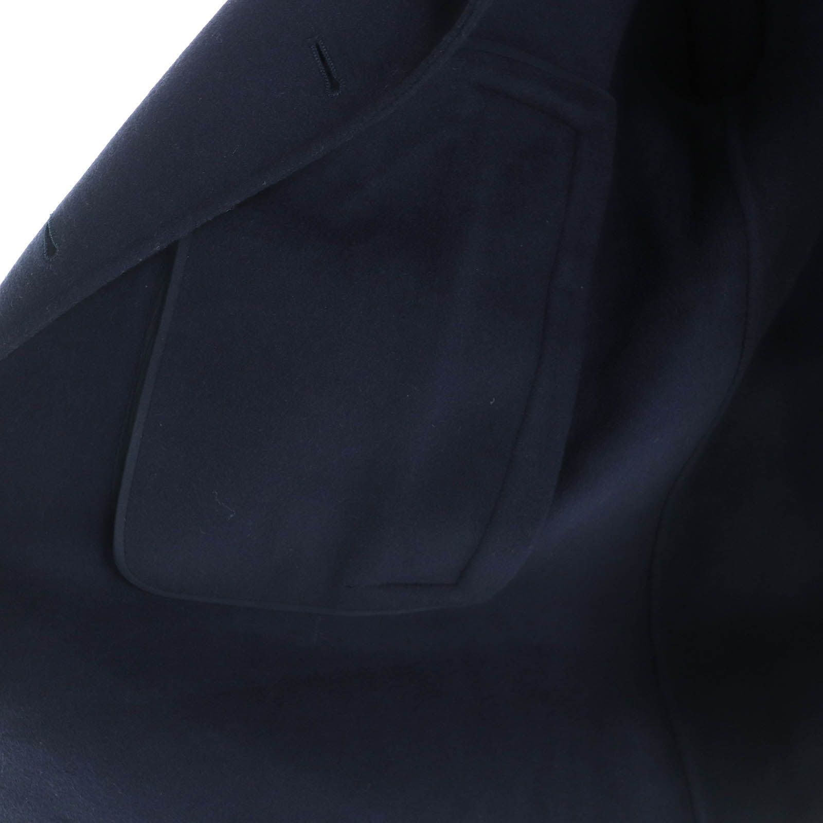 極美品△Christian Dior クリスチャンディオール 940C02A0005 カシミヤ100％ ダブルブレスト コート ネイビー 44 伊製 正規品 レディース 極美品△Christian Dior クリスチャンディオール 940C02A0005 カシミヤ