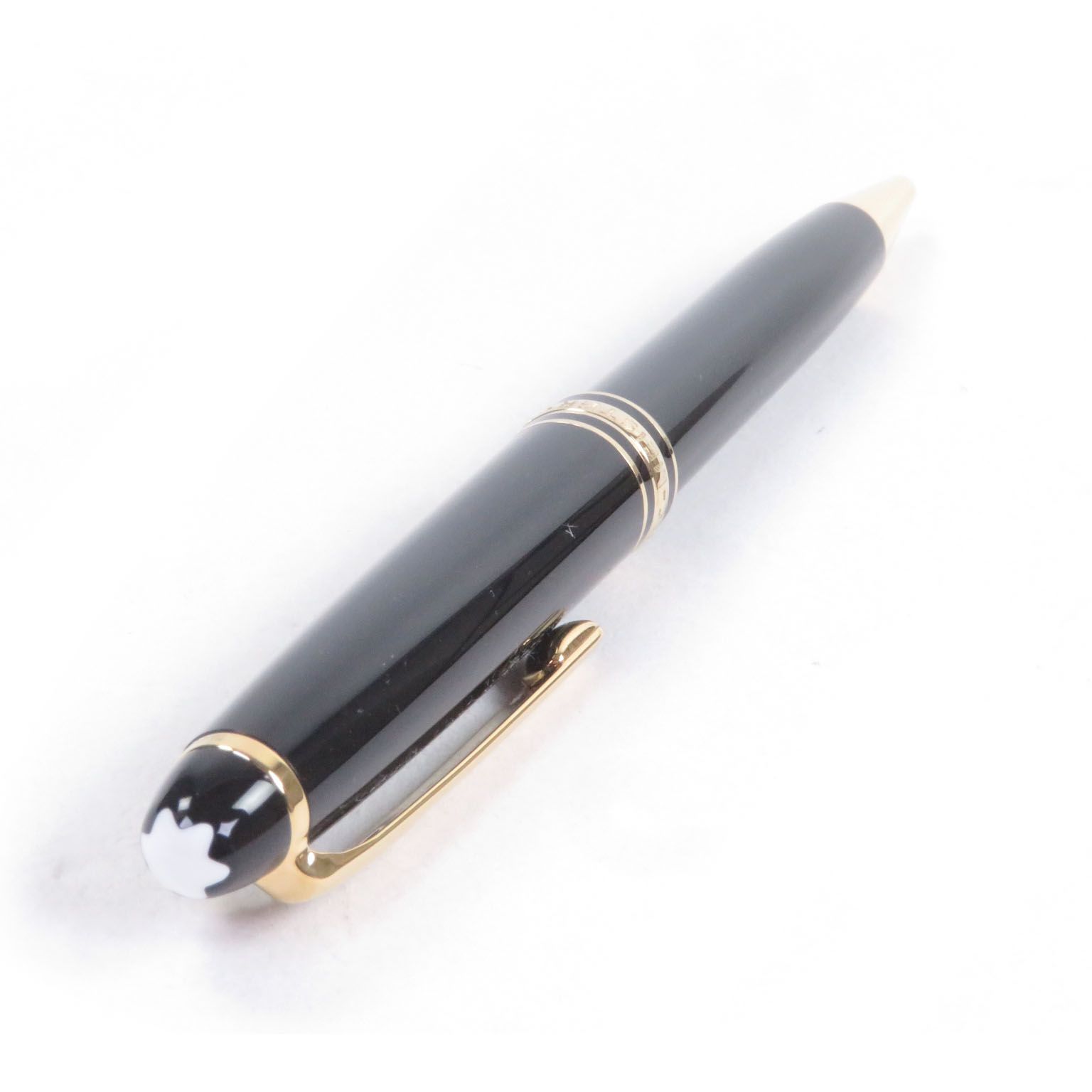 美品□MONTBLANC モンブラン マイスターシュテュック クラシック 現行品 ボールペン ブラック ゴールド 箱・ケース付き ドイツ製 メンズ 筆記確認済み 美品□MONTBLANC モンブラン マイスターシュテュック クラシック 現行