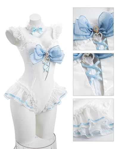 神併 バニーガール コスプレ 衣装 レディース うさ耳 カチューシャ付き ボディスーツ セット 可愛い 仮装 イベント 撮影会po a 6 b 59 c 9