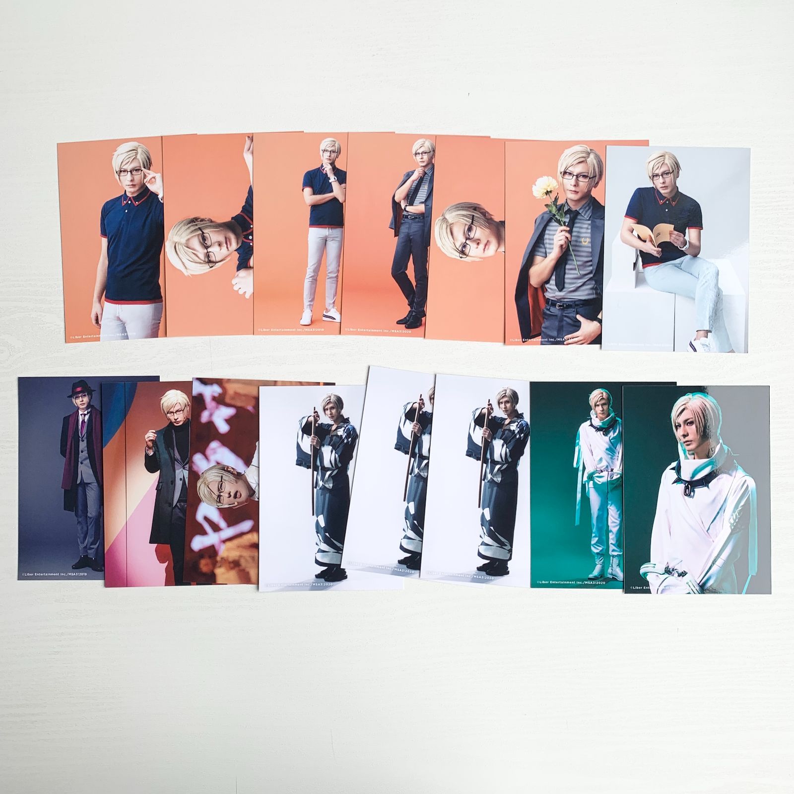 A3! エーステ 秋組 ブロマイド セット 七尾太一 伏見臣 古市左京