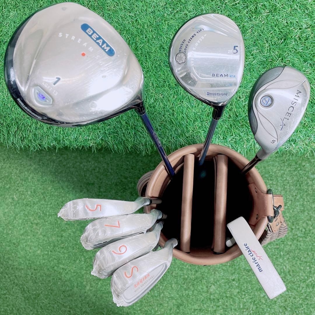 ゴルフクラブ　レディースセット　初心者　プロギア　iD ナブラX N2055 ゴルフクラブ レディースセット 初心者 ゴルフクラブ レディースセット