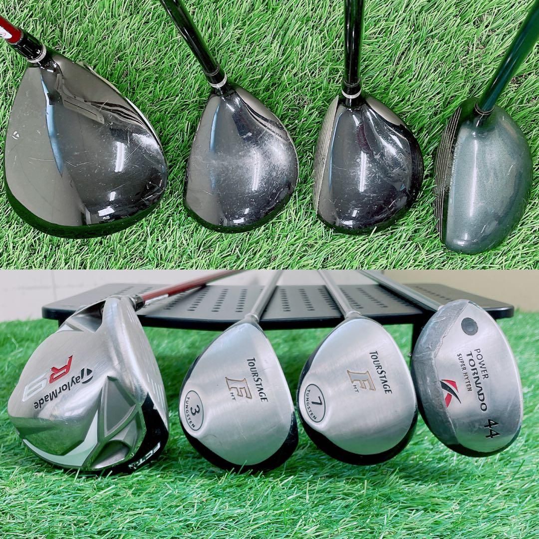 テーラーメイド R9 ゴルフクラブ メンズセット ヒッポ 初心者 N2123