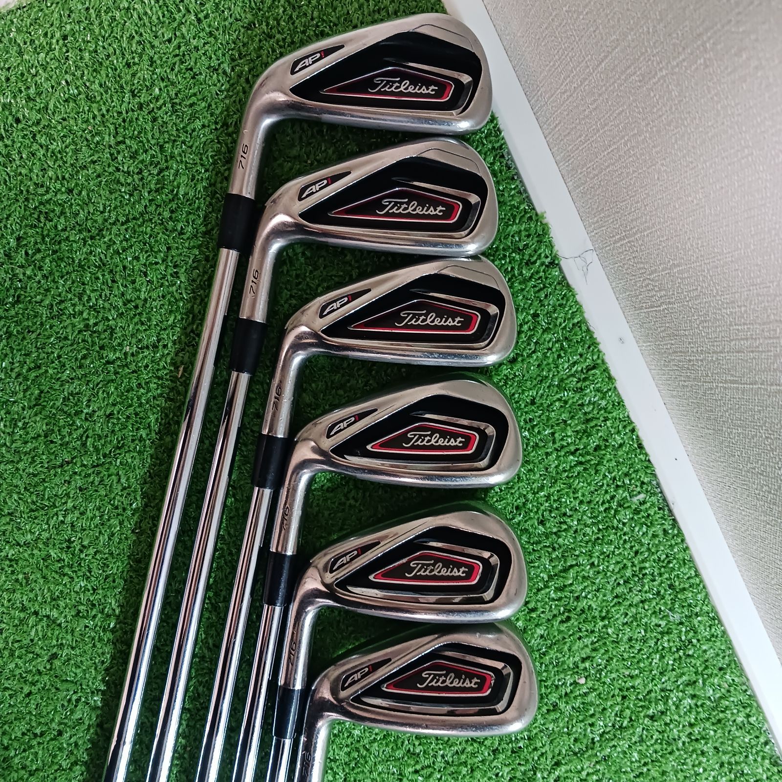 レフティ タイトリスト AP1 716 メンズアイアンセット 6本 左利き R レフティー】タイトリスト AP1 716 アイアン 6本セット【5】 - メルカリ