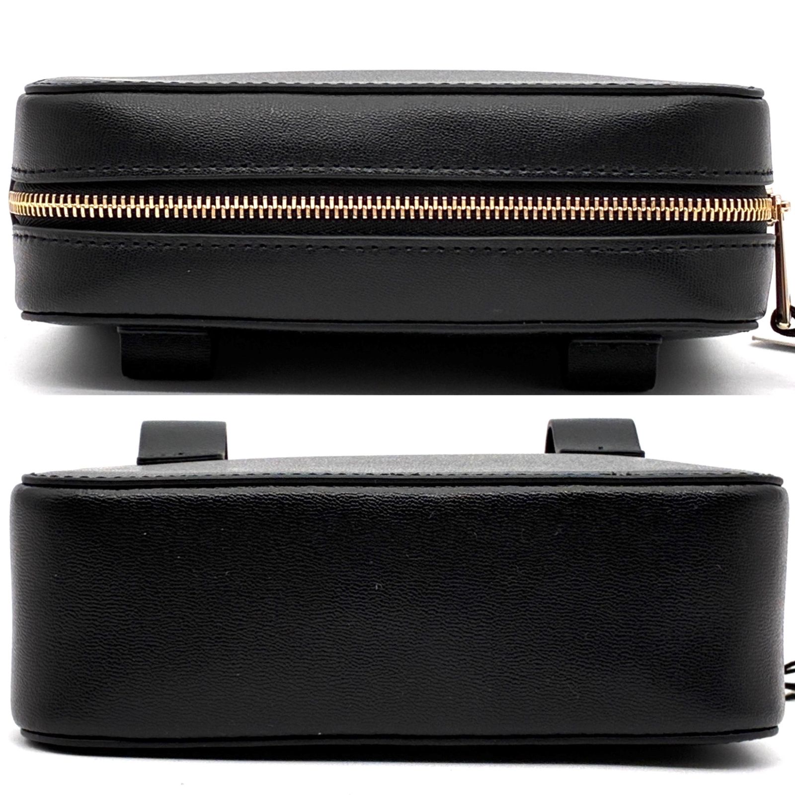 新品未使用品 FURLA ブラックレザーポーチ 保存袋付き FURLA 黒 ポーチ 保存袋付き - メルカリ