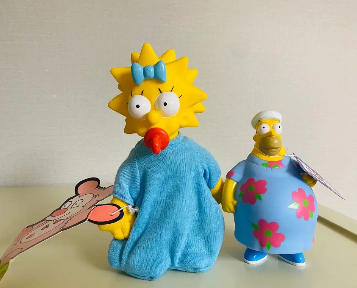 シンプソンズ ホーマー マギー フィギュア