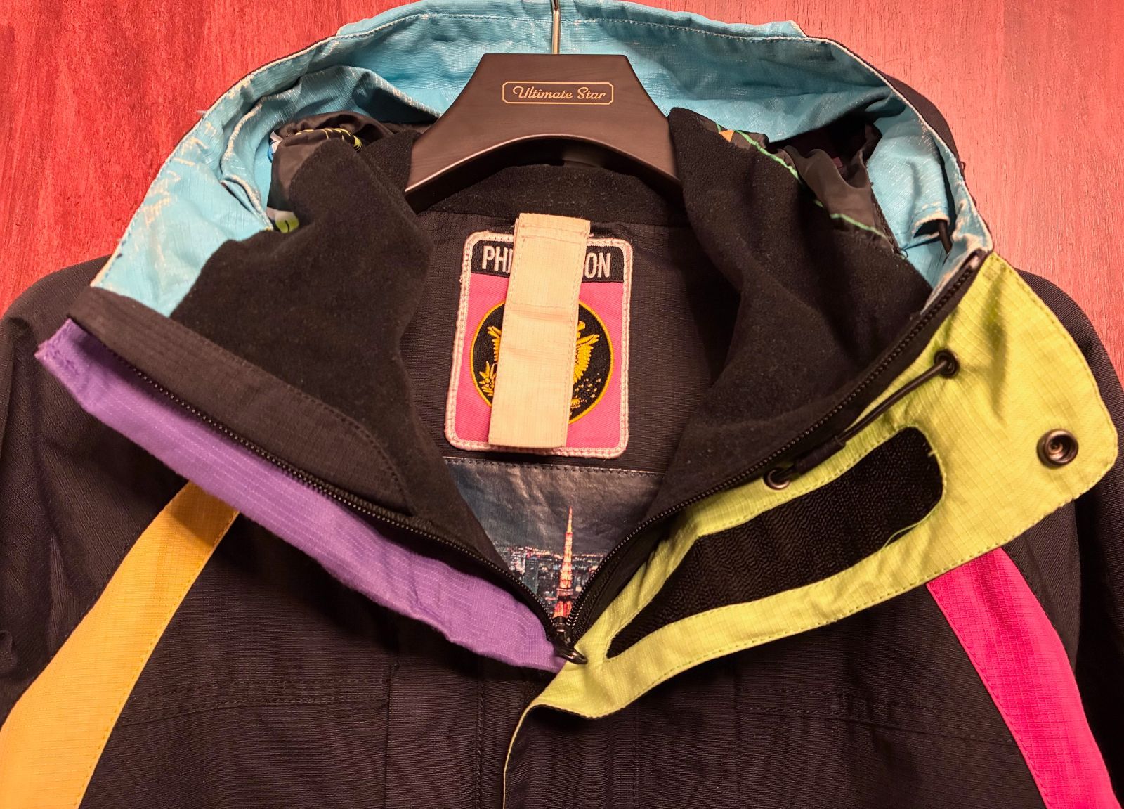 名作 PHENOMENON 2006年モデル ネオンカラー マウンテンジャケット