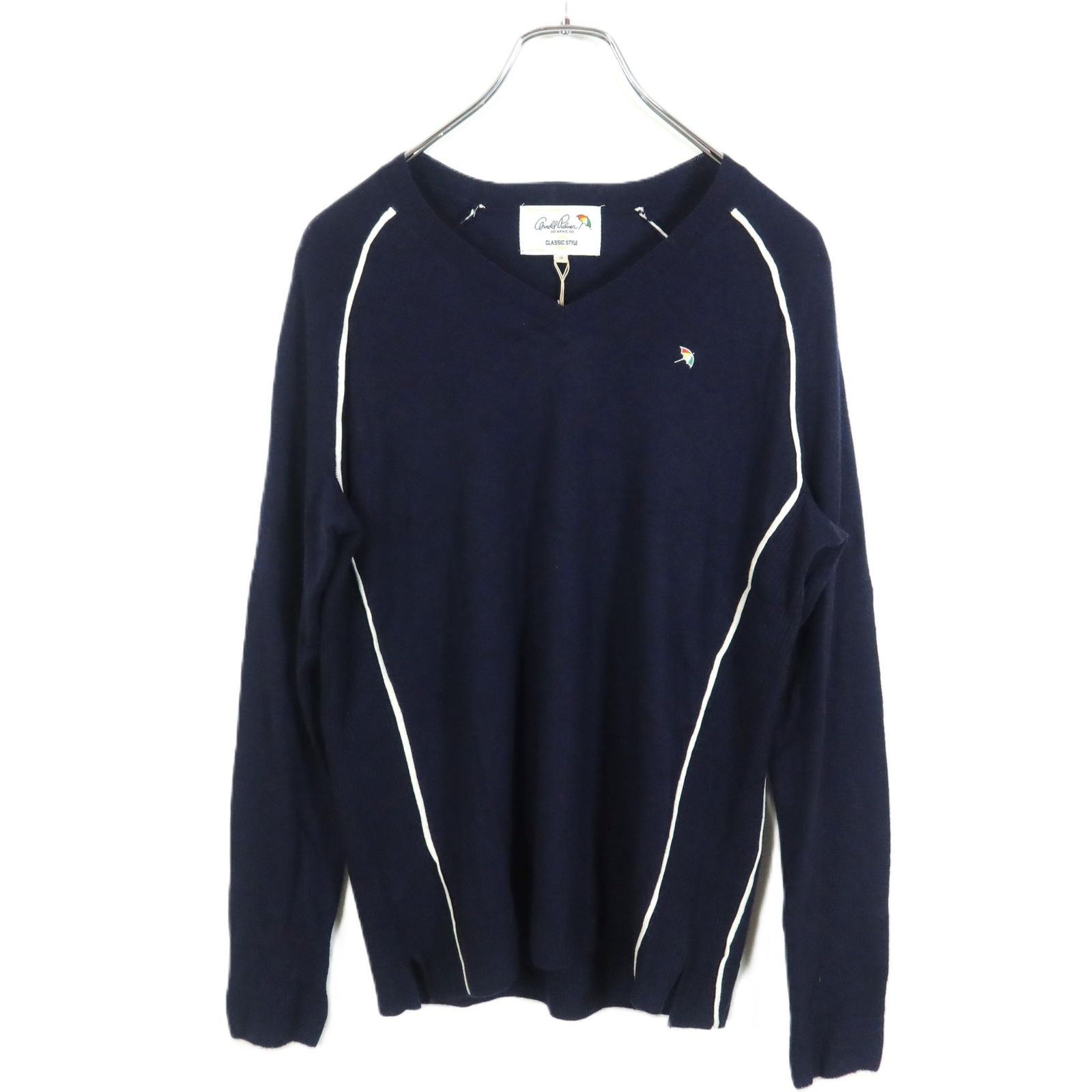 新品タグ有】アーノルドパーマー☆長袖ニット Vネックセーター サイズ3