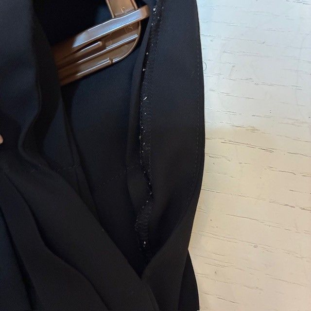 エムプルミエブラック M-premierBLACK ピンタックぺプラムブラウス