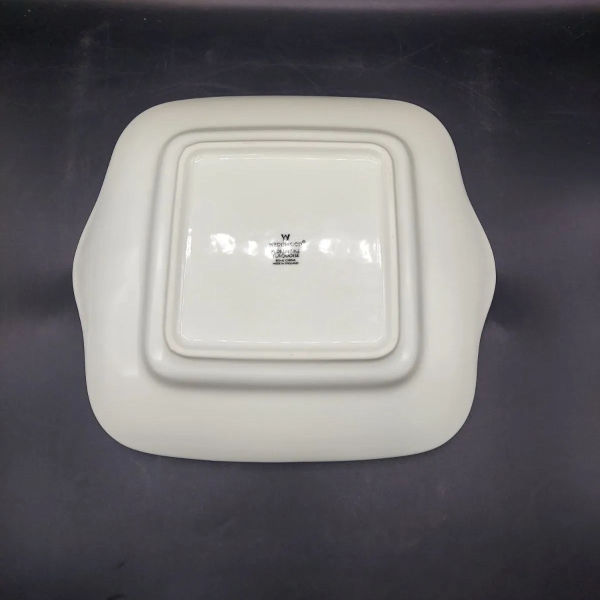  ＊ ウェッジウッド Wedgwood フロレンティーンターコイズ スクエアプレート 皿 食器