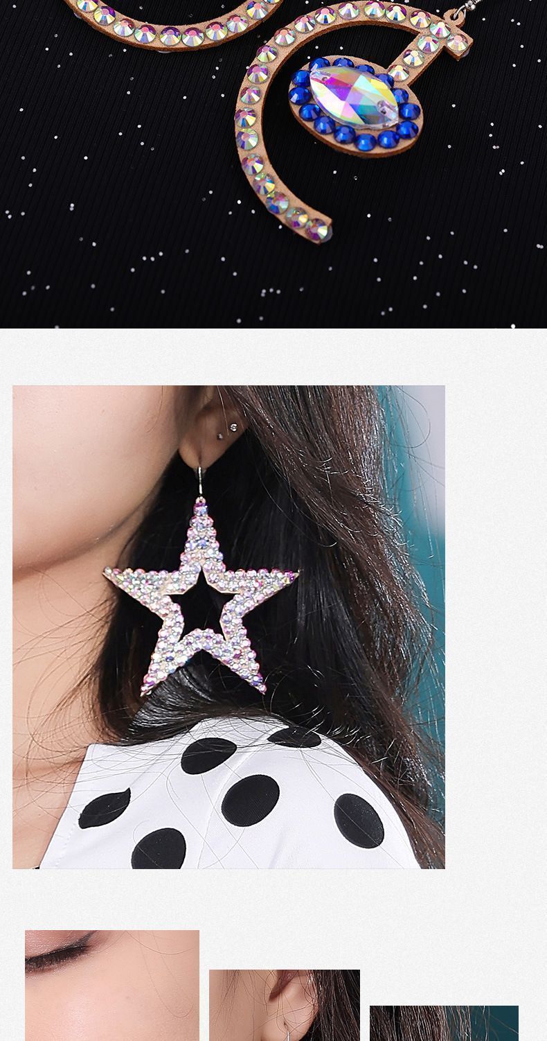 ベリーダンス 社交ダンス ピアス 星 スター デザイン モチーフ 競技