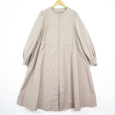 【中古】未使用品 トゥービーシック TO BE CHIC 3wayタフタ ダウンコート 40 ベージュ W5A01430 25AW 2sa7076 レディース トゥービーシック TO BE CHIC 3wayタフタ ダウンコート 40 ベージュ