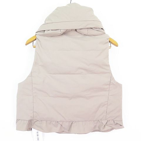 トゥービーシック TO BE CHIC 3wayタフタ ダウンコート 40 ベージュ