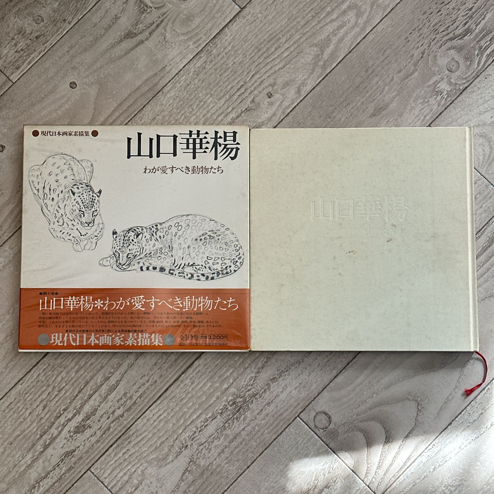 初版・帯・カバー付き！山口華楊/わが愛すべき動物たち/現代日本画家