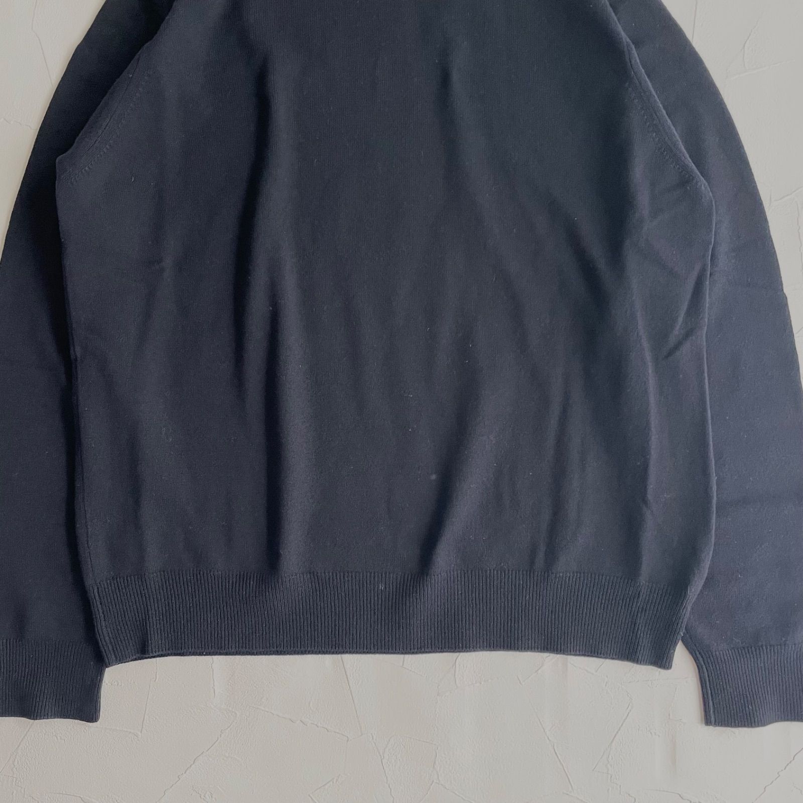 Cruciani クルチアーニ カシミヤ100％ タートルネックニット ネイビー