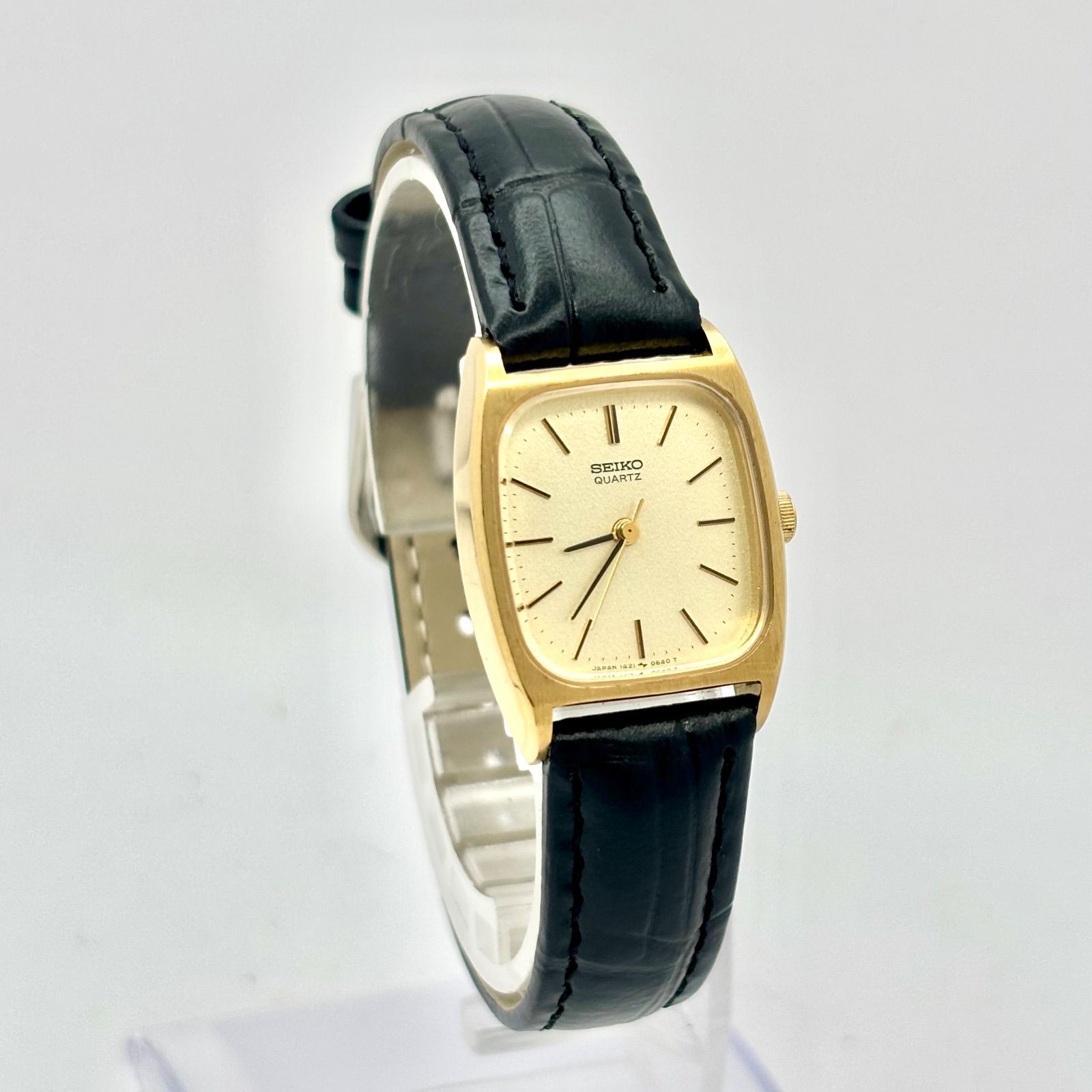 新品電池】SEIKO セイコー レディース 腕時計 ゴールド 1421-5380