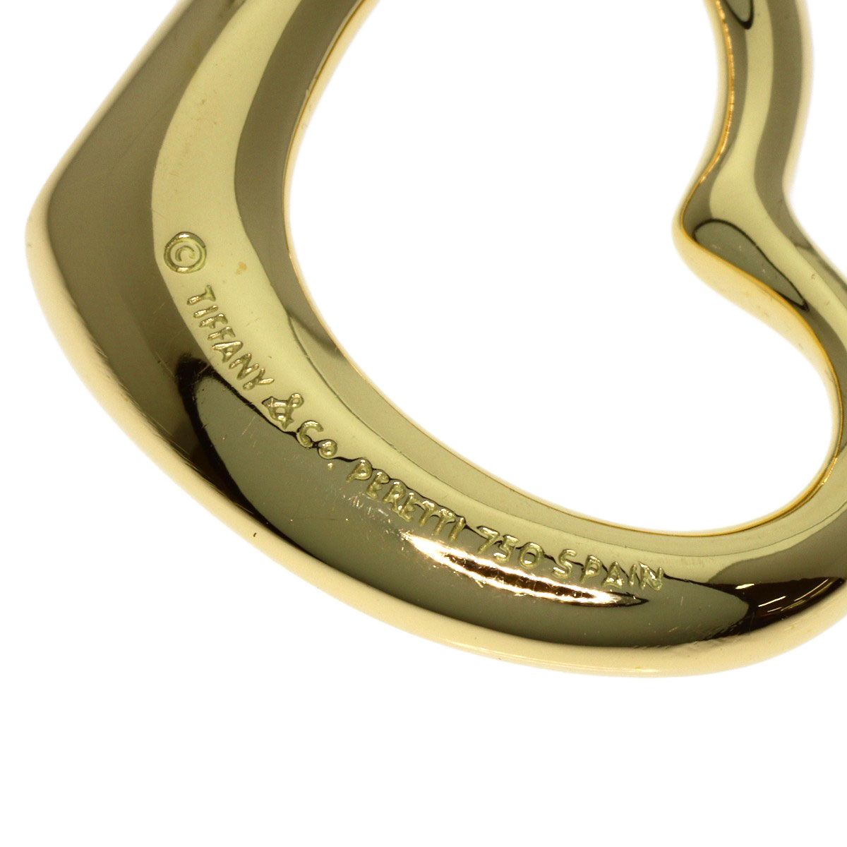 TIFFANY&Co. ティファニー オープンハート ミディアム TOP ペンダント