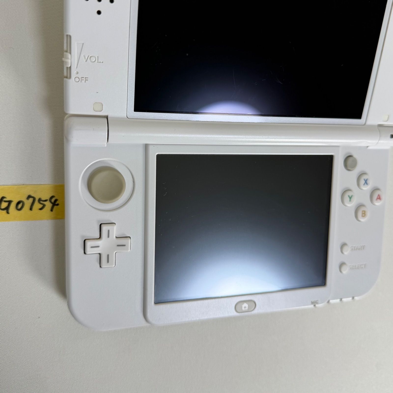 G0754】上下IPS液晶 Newニンテンドー3DS LL パールホワイト - メルカリ
