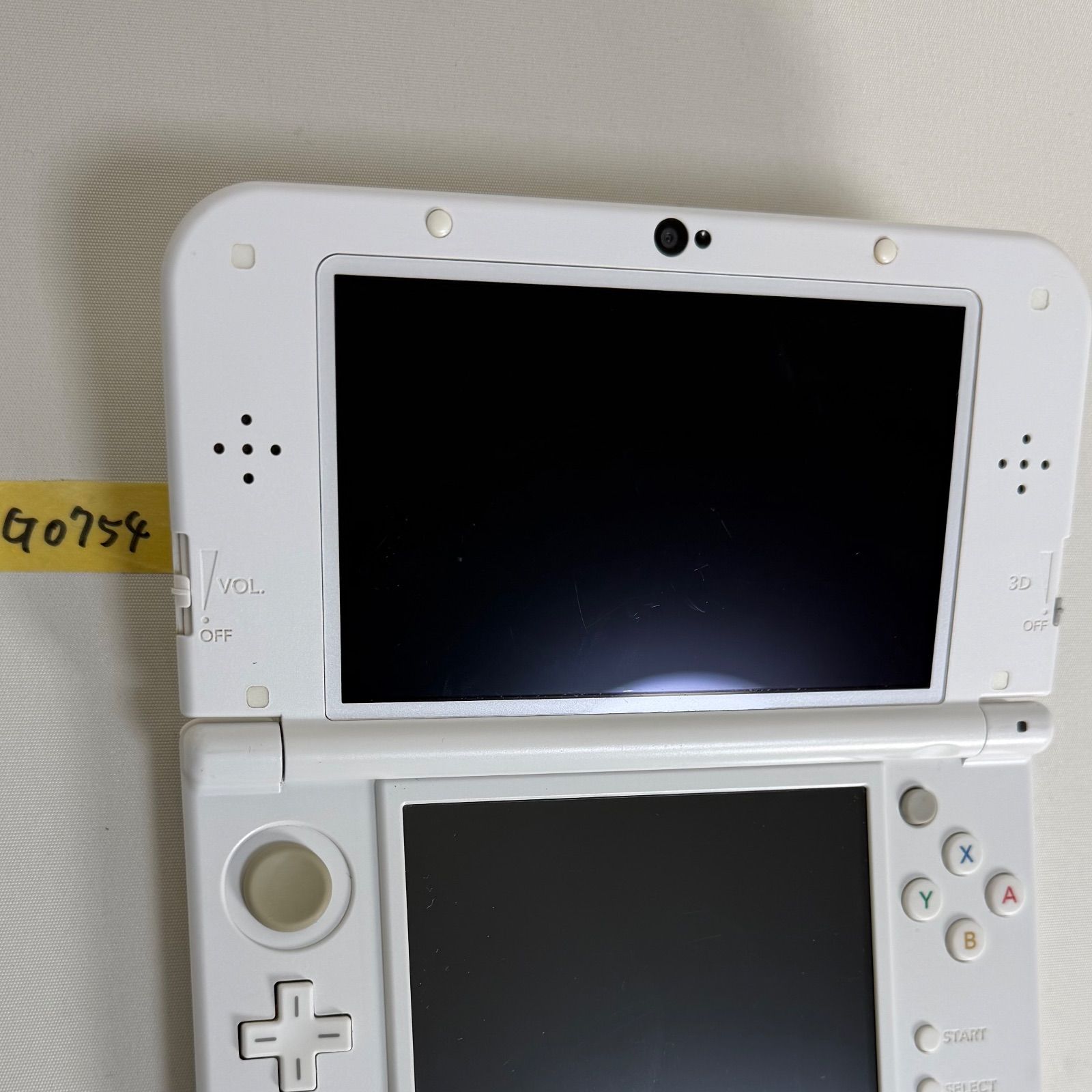Newニンテンドー3DSLL パールホワイト (上下IPS液晶) G0754】上下IPS液晶 Newニンテンドー3DS LL パールホワイト - メルカリ
