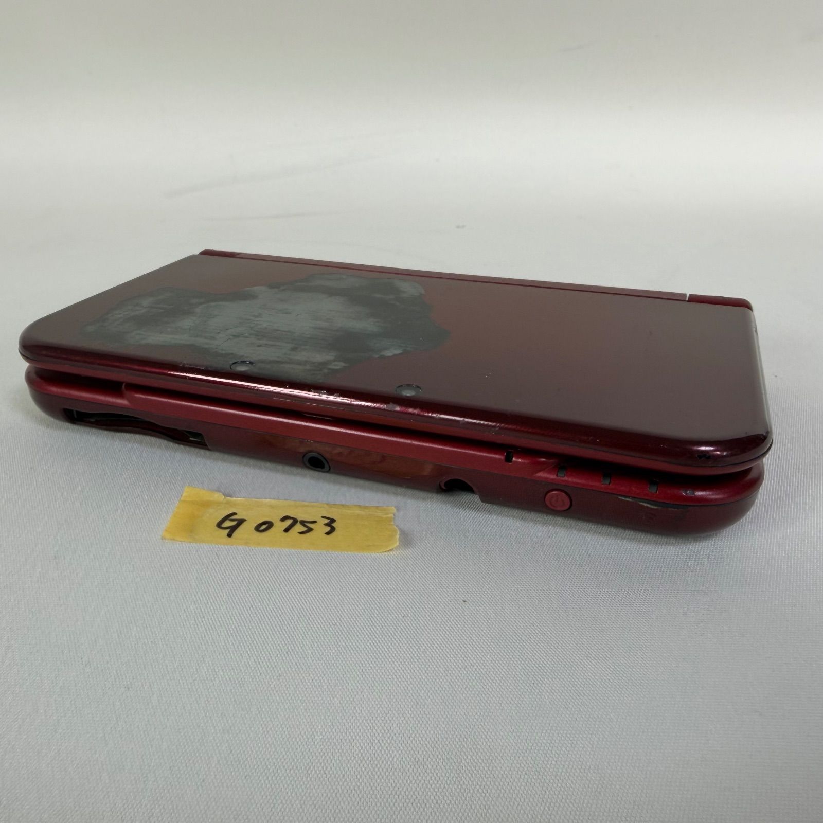 G0753】上下IPS液晶 Newニンテンドー3DS LL メタリックレッド - メルカリ