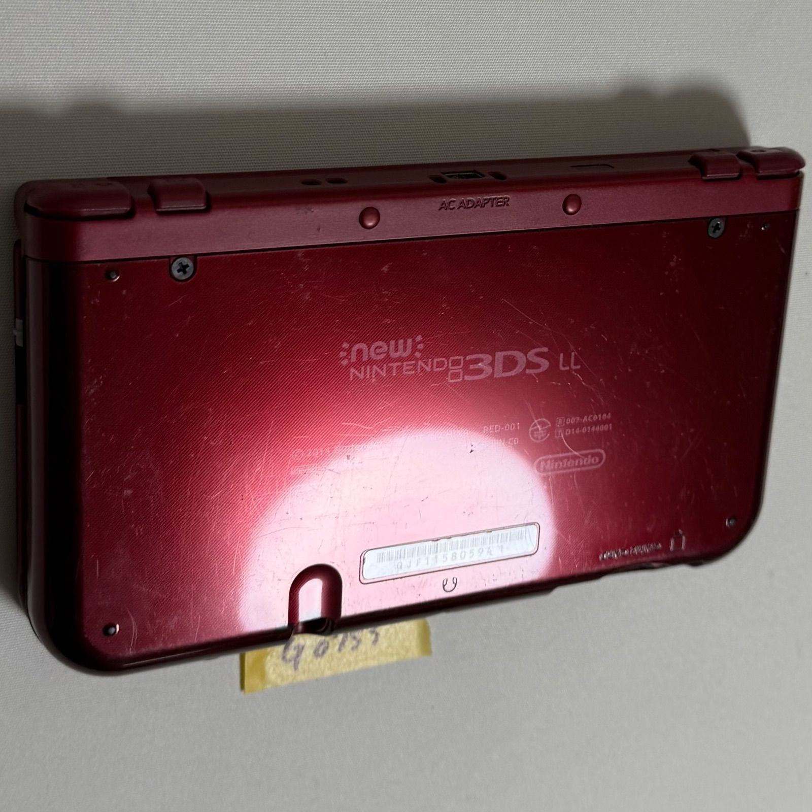 G0753】上下IPS液晶 Newニンテンドー3DS LL メタリックレッド - メルカリ