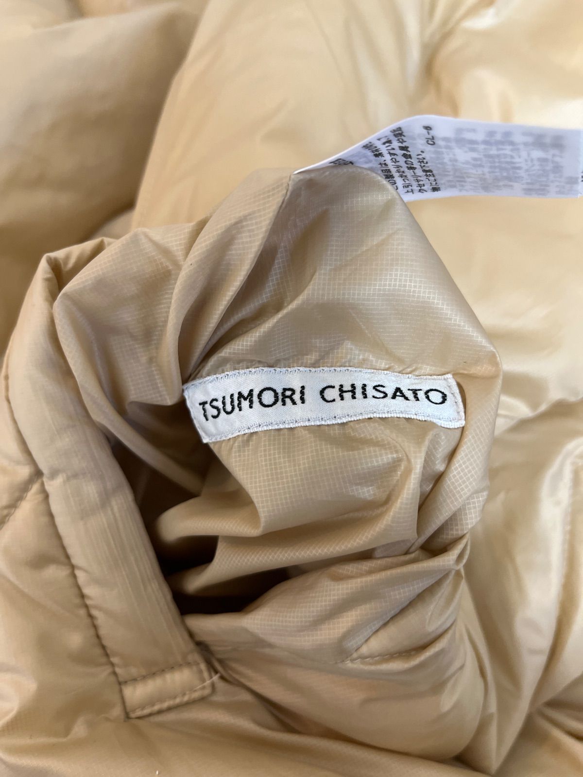 RE341 TSUMORI CHISATO ツモリチサト ダウンコート ファー タヌキ