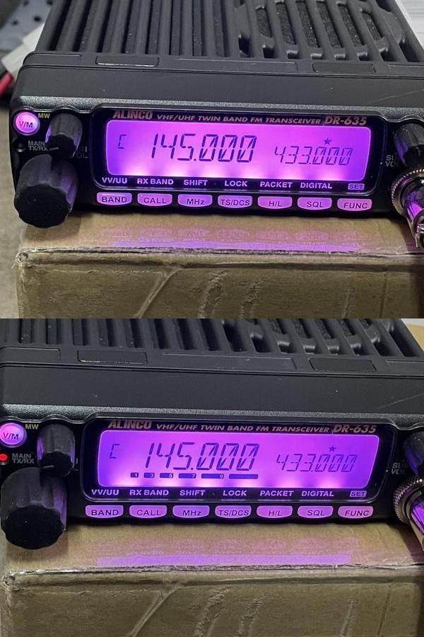 現状品 アルインコ DR-635D 144/430MHz FM モービル トランシーバー