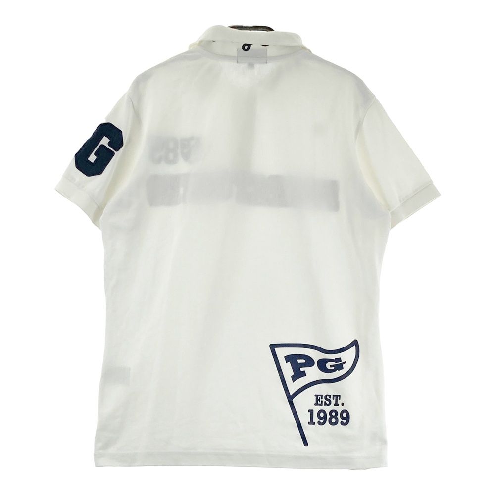 サイズ：5 PEARLY GATES パーリーゲイツ 半袖ポロシャツ ホワイト系