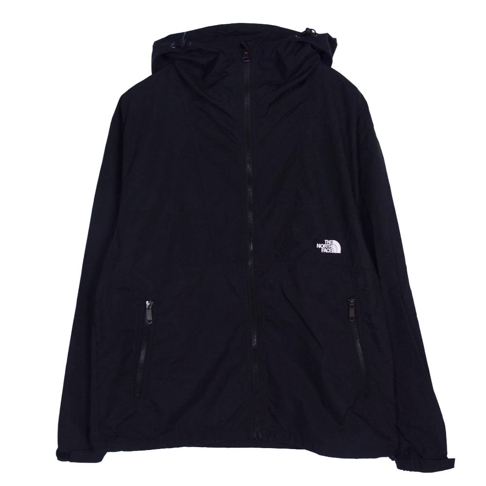 【中古】ザノースフェイス Compact Jacket コンパクトジャケット ナイロンジャンパー L ブラック NPW72230 /CX ■OS THE NORTH FACE ノースフェイス NP72230 COMPACT JACKET コンパクト