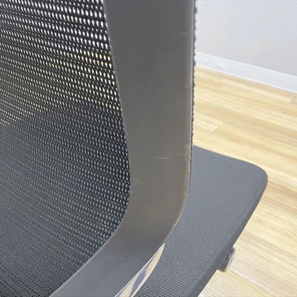  オカムラ バロン ローバック スタンダードメッシュ 肘無 オフィスチェア ブラック 工場用椅子 オフィスチェア ワークチェア 椅子 チェア