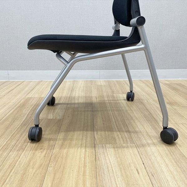 ミーティングチェア ブラック