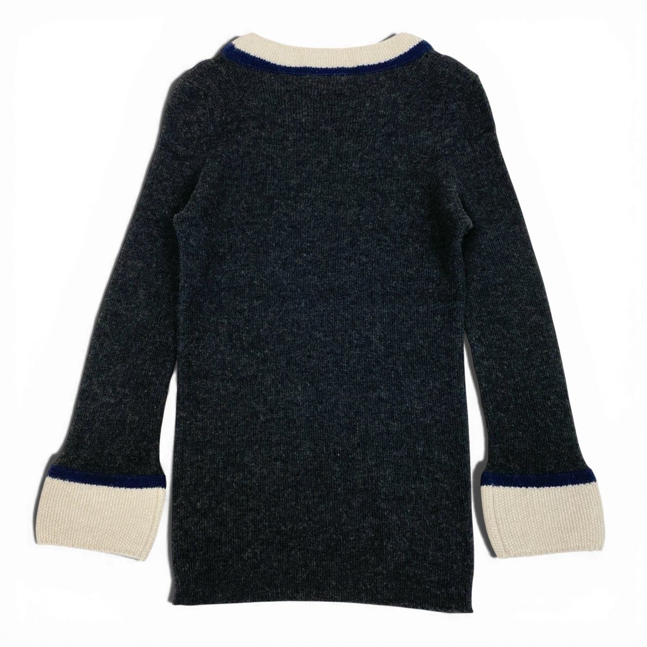 10a13 CHANEL シャネル クルーネック ニットセーター リブニット 長袖 