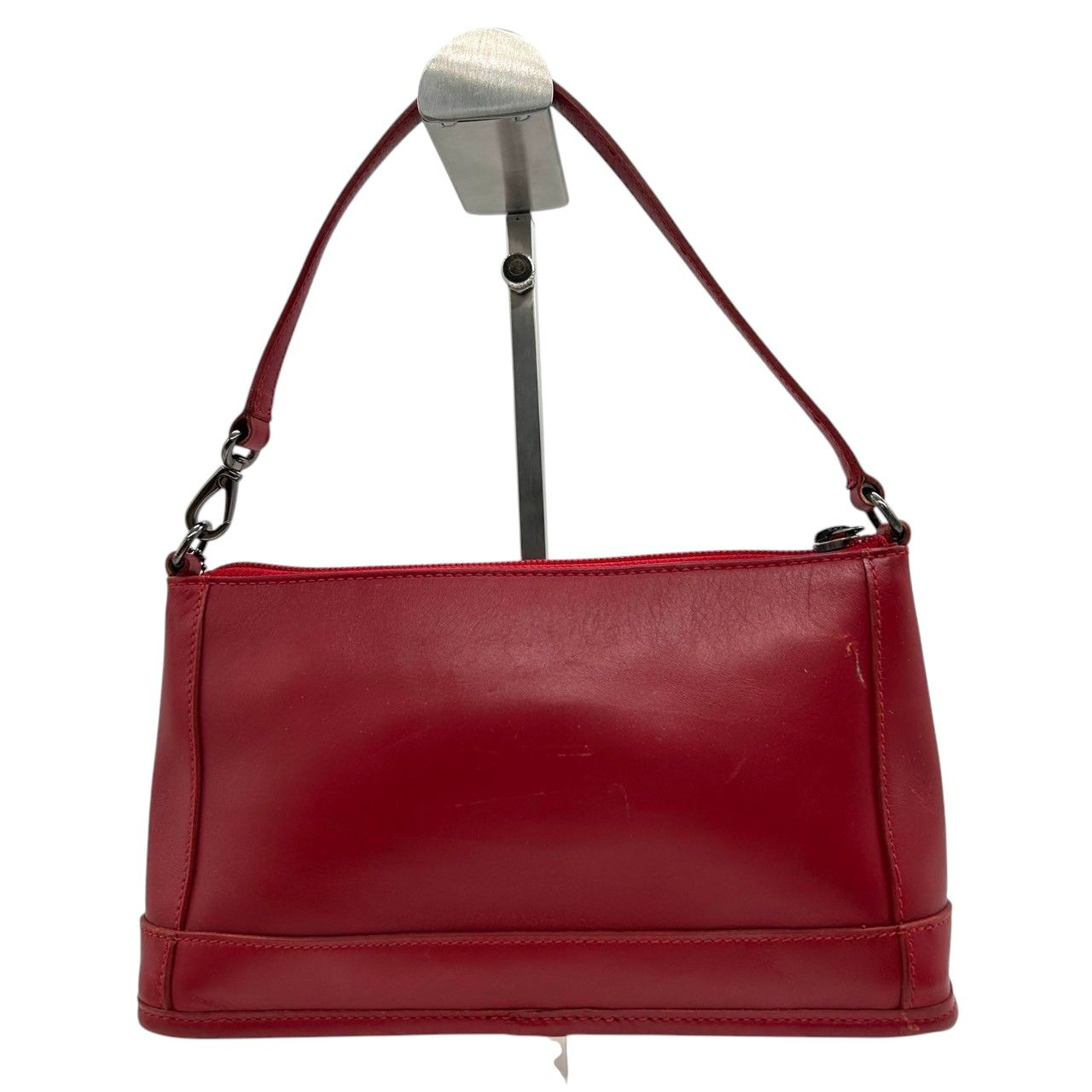 希少 テラスバッグ vintage coach オールドコーチ ハンドバッグ 赤